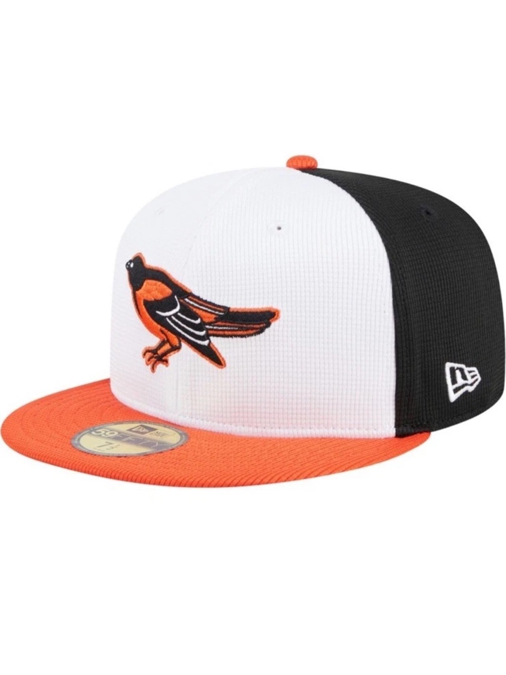 NWT 59Fifty  Baltimore Orioles Fitted Baseball Cap Sz 7 1/4 $45